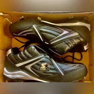 Mens Starter Diabolic Black Baseball Cleats Size 11 New in Box
